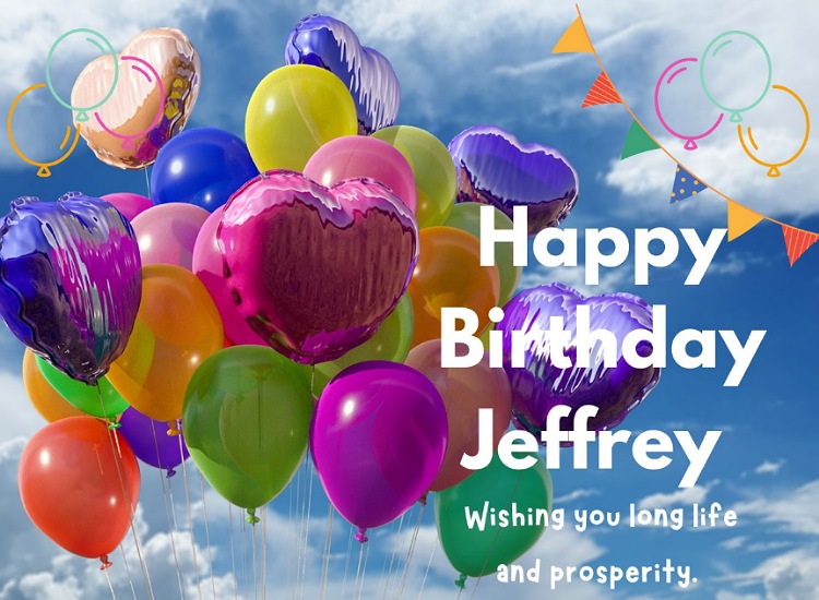 An image wishing Jeffrey a happy birthday