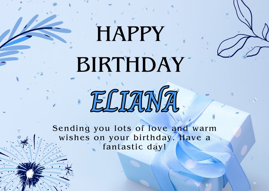 Happy Birthday Eliana Image