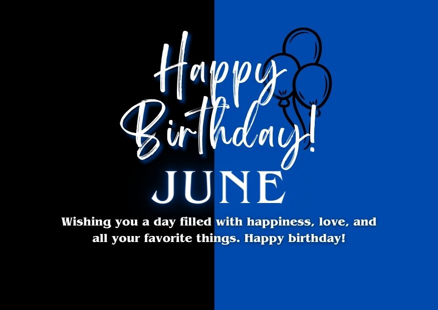 Happy Birthday June Image