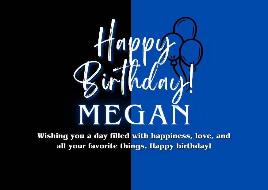 Happy birthday Meghan Image