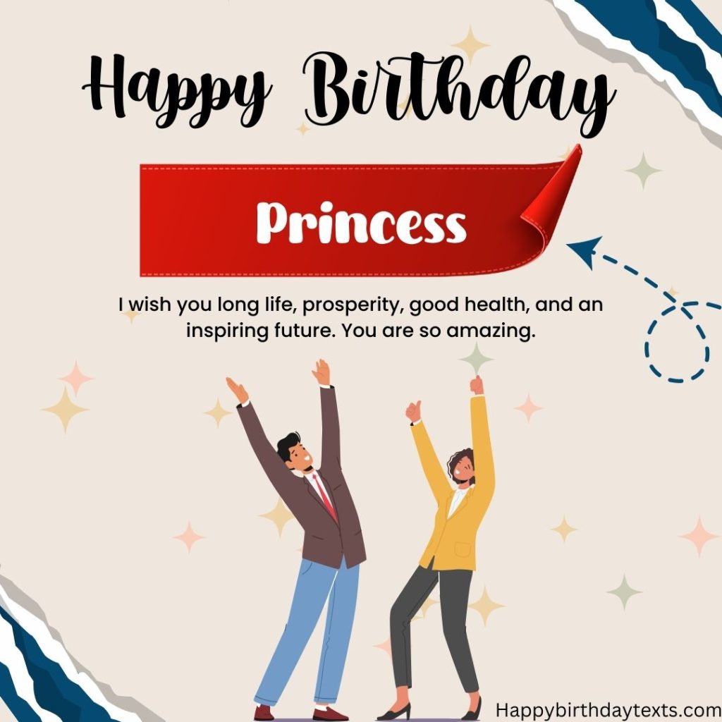 Amazing Happy birthday Princess image