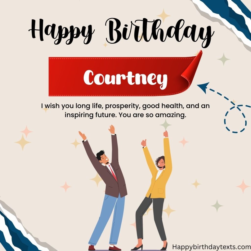 Amazing Happy birthday Courtney image 100